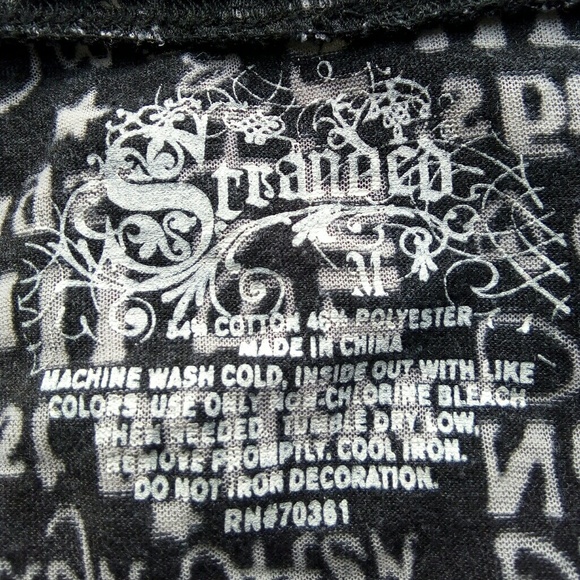 Stranded light weight semi sheer long sleeve - Picture 4 of 4